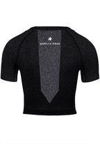 Gorilla Wear Selah Seamless Crop Top - Zwart - Afbeelding 7