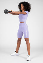 Gorilla Wear Selah Seamless Crop Top - Lila - Afbeelding 5