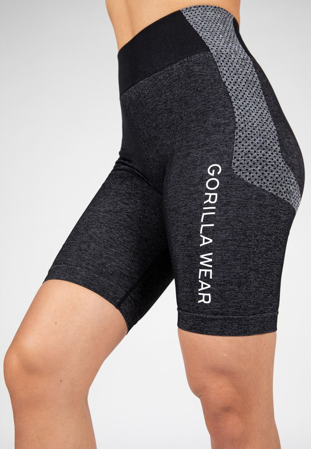 Gorilla Wear Selah Seamless Cycling Shorts - Zwart - Afbeelding 10