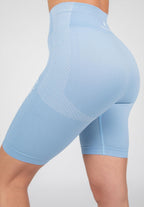 Gorilla Wear Selah Seamless Cycling Shorts - Lichtblauw - Afbeelding 8
