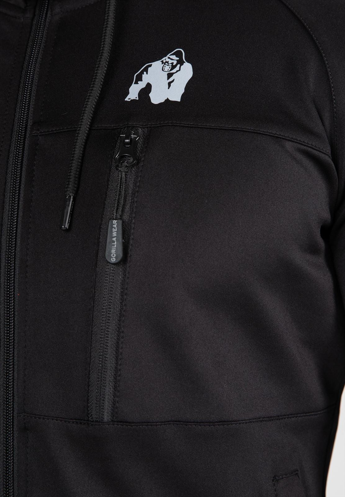 Gorilla Wear Scottsdale Trainingsjas - Zwart - Afbeelding 7