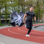 VirtuFit Pro Speed Parachute - Inclusief draagtas - In gebruik