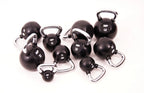Muscle Power Rubberen Kettlebell - Zwart - 8 kg - Afbeelding 5