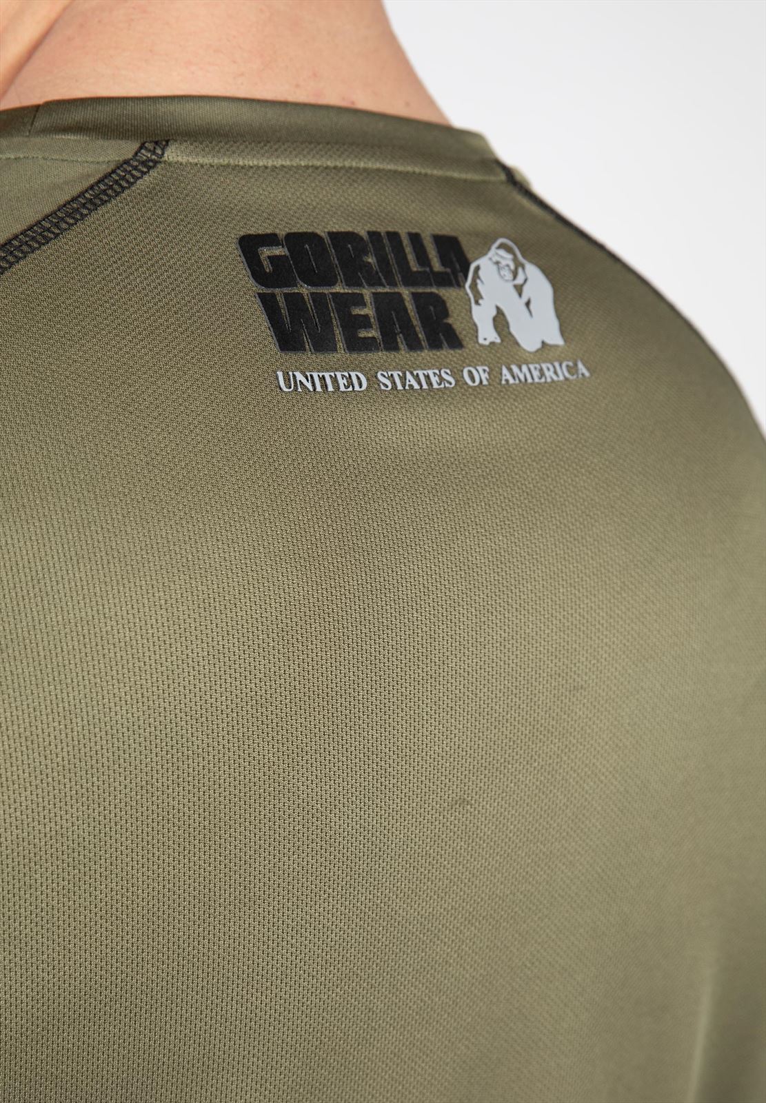Gorilla Wear Performance T-Shirt - Legergroen - Afbeelding 5