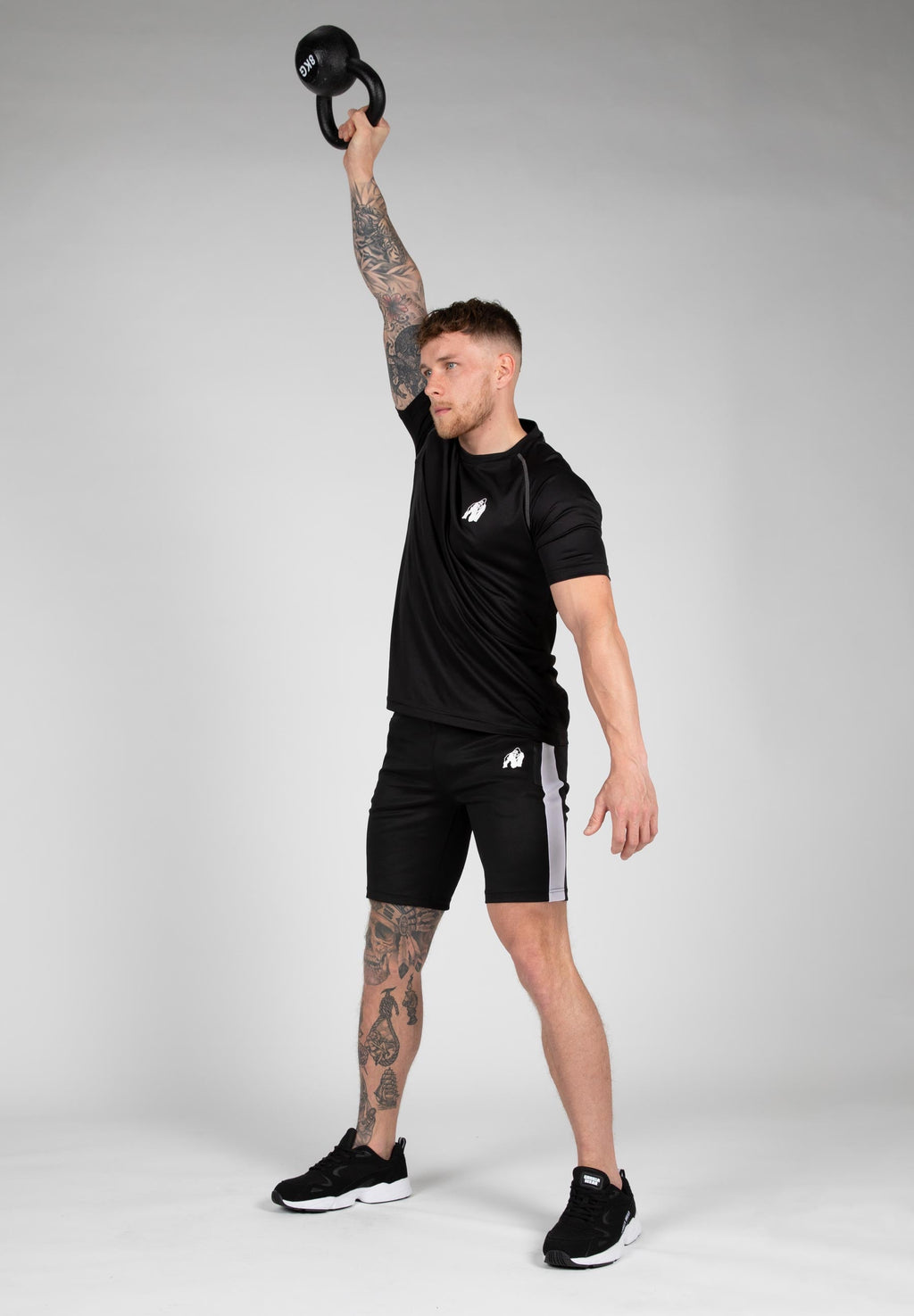 Gorilla Wear Performance T-Shirt - Zwart - Afbeelding 5