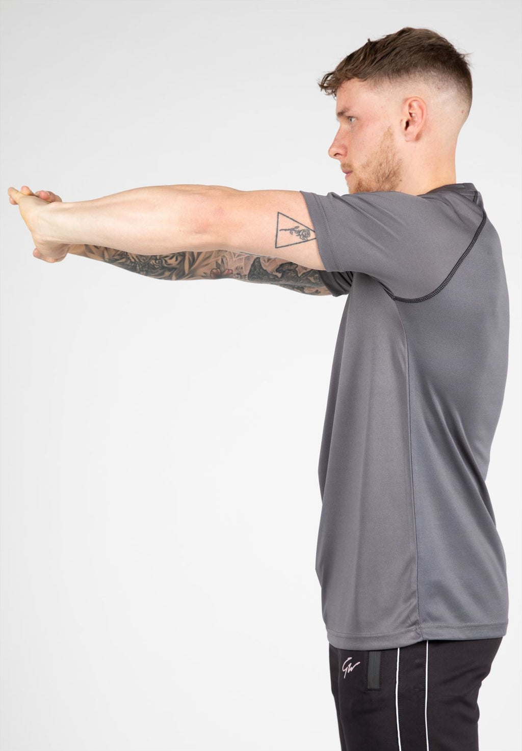 Gorilla Wear Performance T-Shirt - Grijs - Afbeelding 6