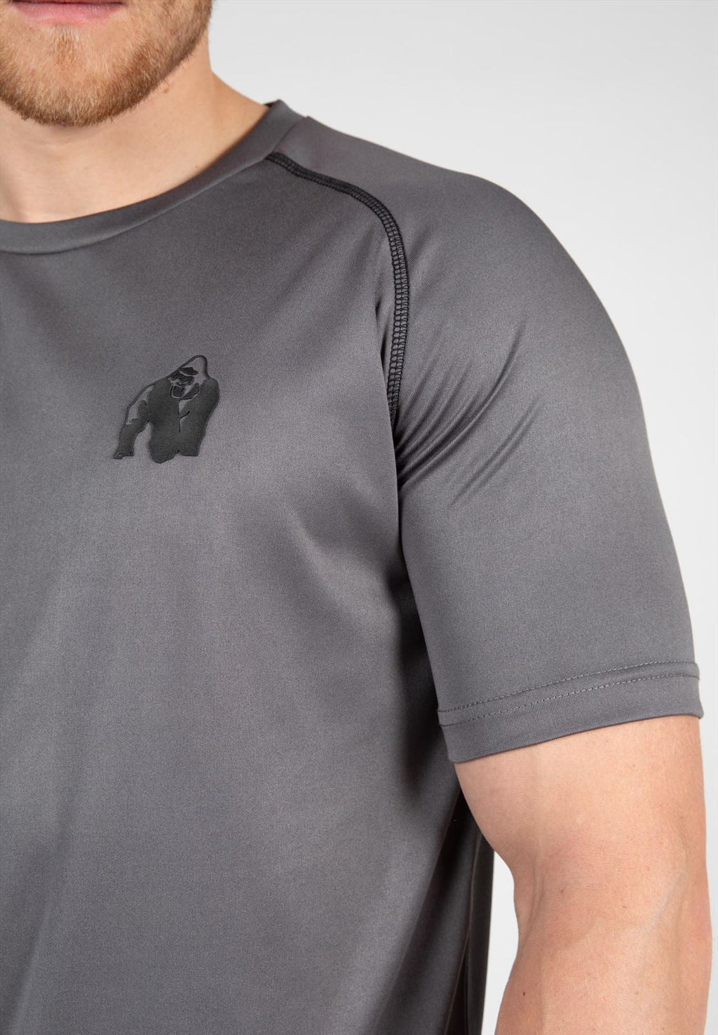 Gorilla Wear Performance T-Shirt - Grijs - Afbeelding 8