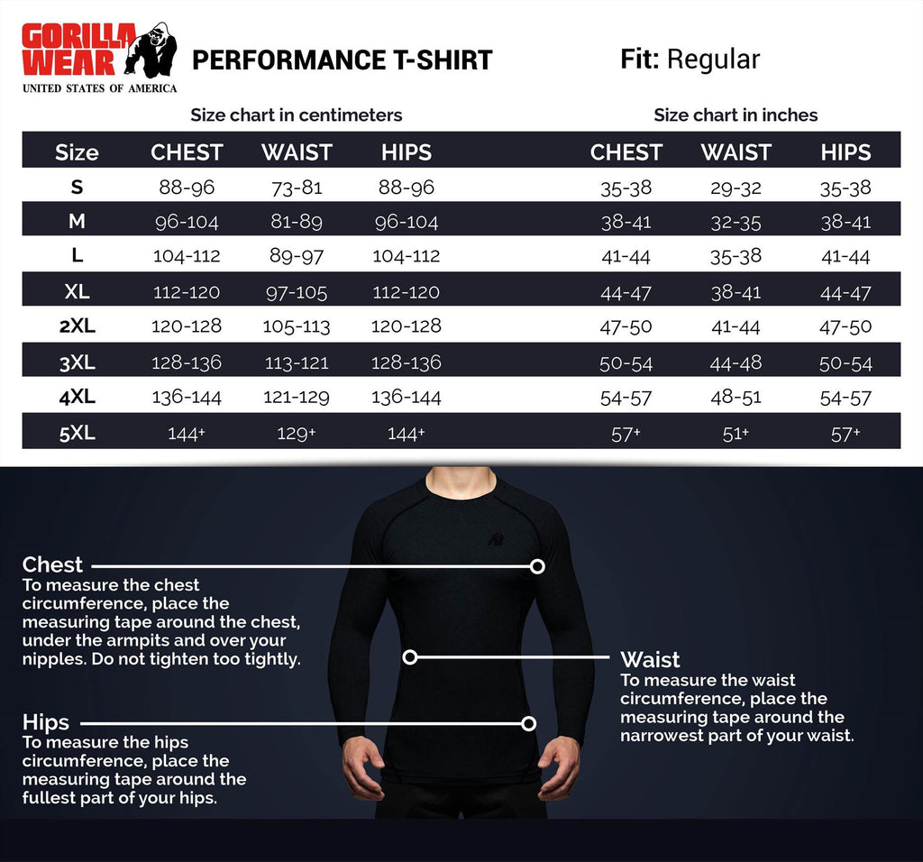 Gorilla Wear Performance T-Shirt - Grijs - Afbeelding 11