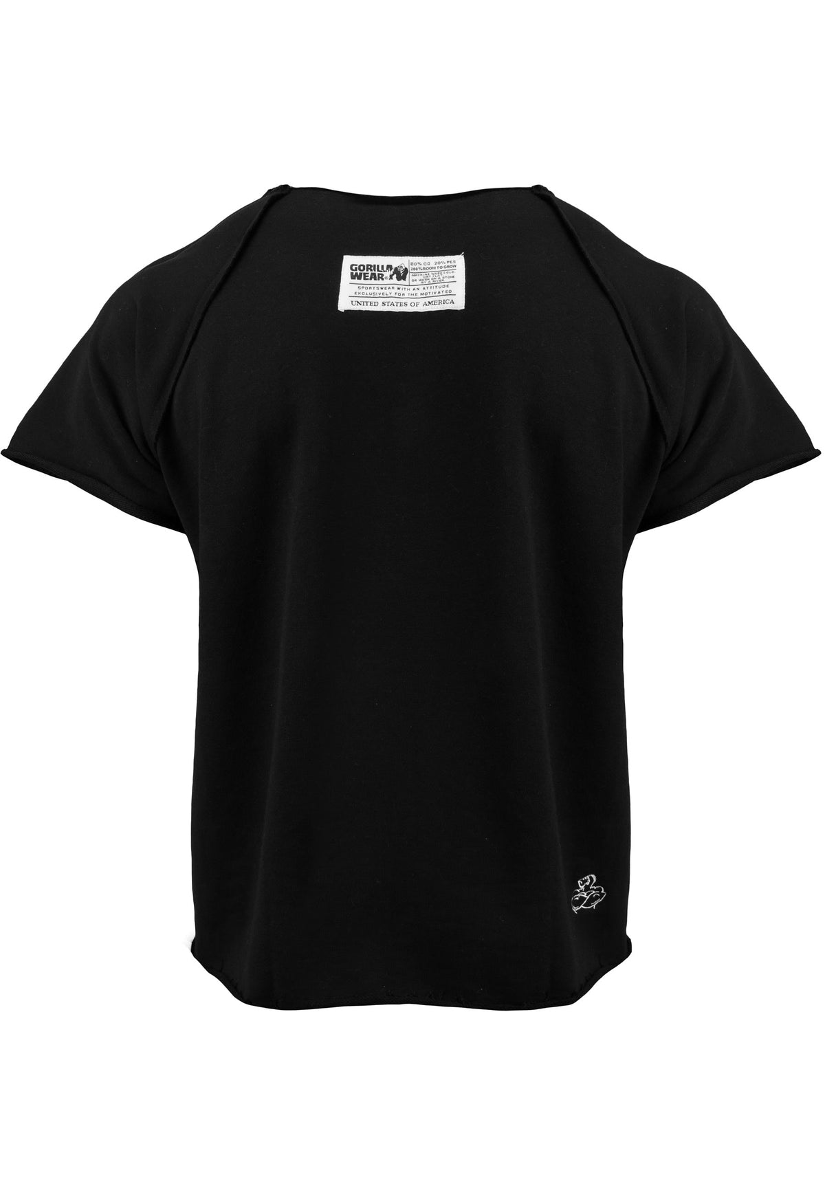 Gorilla Wear Classic Work Out Top - Zwart - Afbeelding 8