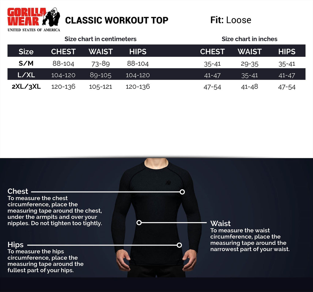 Gorilla Wear Classic Work Out Top - Zwart - Afbeelding 9