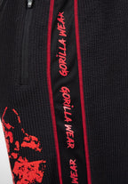 Gorilla Wear Buffalo Old School Workout Shorts - Zwart/Rood - Afbeelding 6