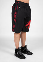 Gorilla Wear Buffalo Old School Workout Shorts - Zwart/Rood - Afbeelding 8