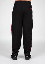 Gorilla Wear Buffalo Old School Trainingsbroek - Zwart/Rood - Afbeelding 5