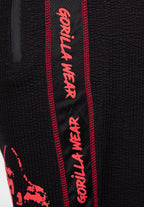 Gorilla Wear Buffalo Old School Trainingsbroek - Zwart/Rood - Afbeelding 8