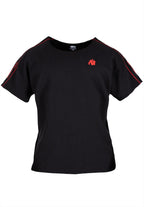 Gorilla Wear Buffalo Old School Workout T-Shirt - Zwart/Rood - Afbeelding 7