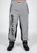 Gorilla Wear Augustine Old School Trainingsbroek - Grijs - In gebruik