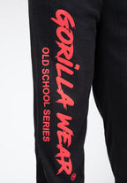 Gorilla Wear Augustine Old School Trainingsbroek - Zwart/Rood - Afbeelding 7