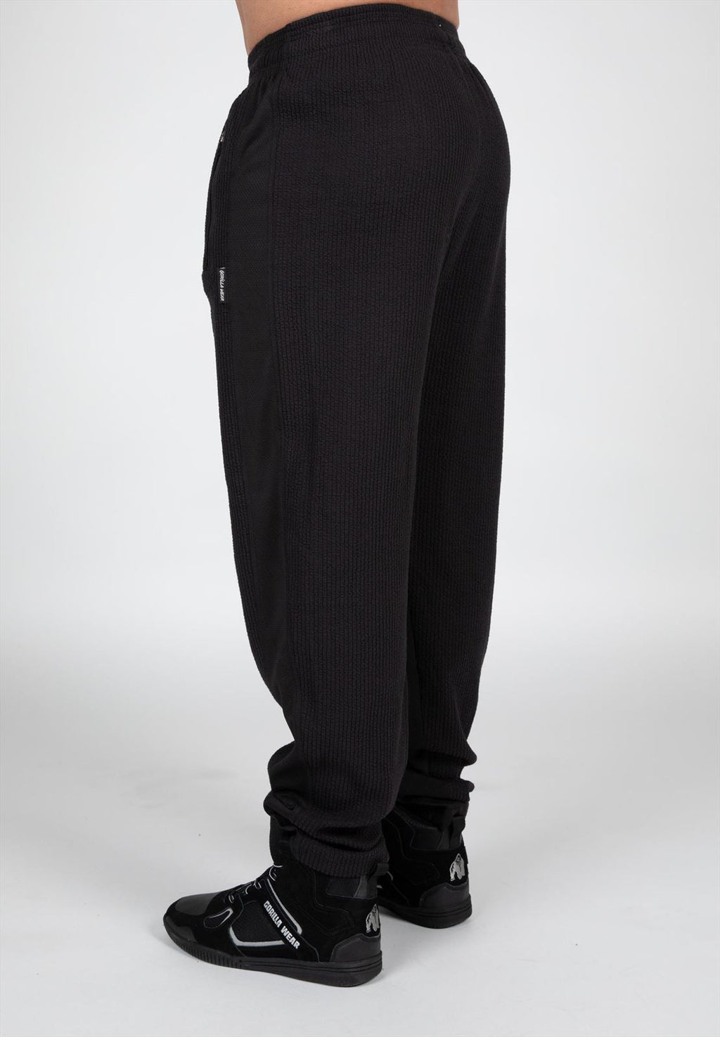 Gorilla Wear Augustine Old School Trainingsbroek - Zwart/Rood - Afbeelding 8