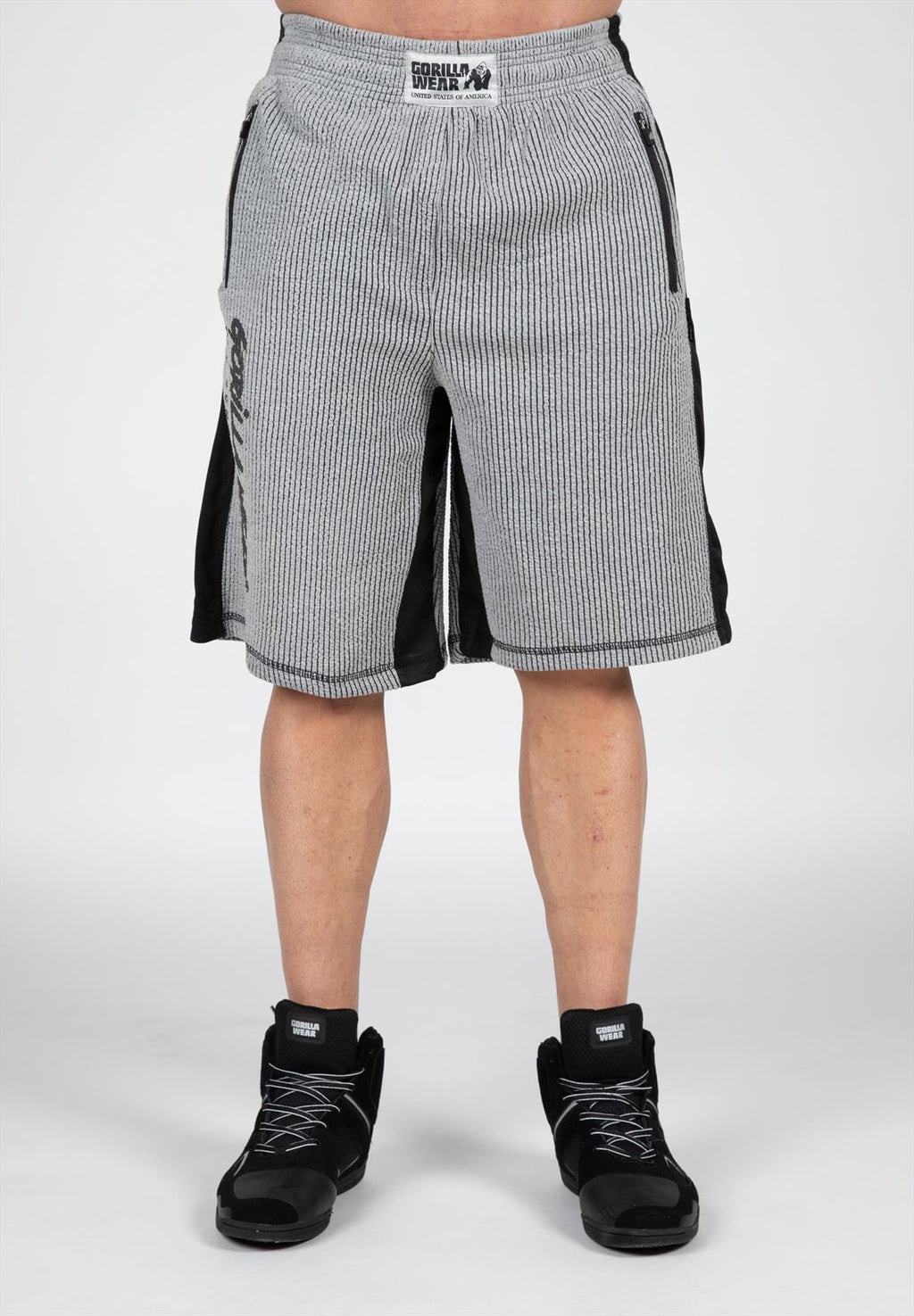 Gorilla Wear Augustine Old School Shorts - Grijs - Afbeelding 8
