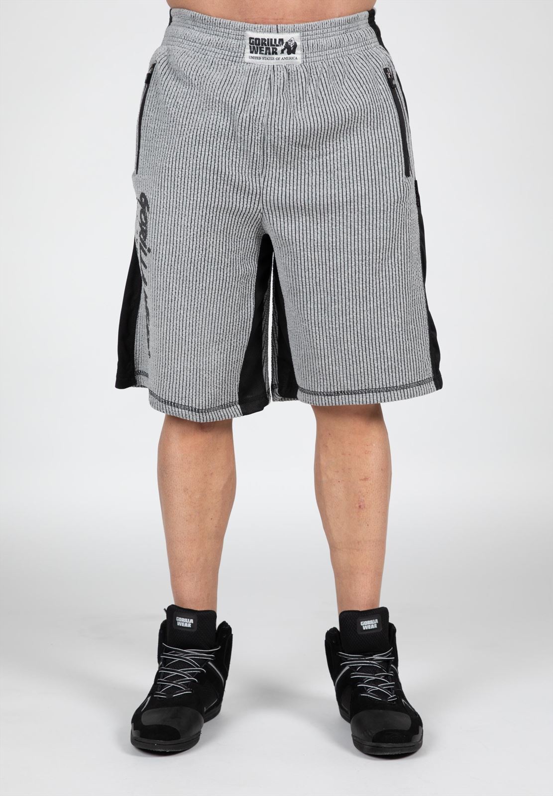 Gorilla Wear Augustine Old School Shorts - Grijs - Afbeelding 8