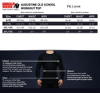 Gorilla Wear Augustine Old School Work out Top - Zwart/Rood - Afbeelding 7