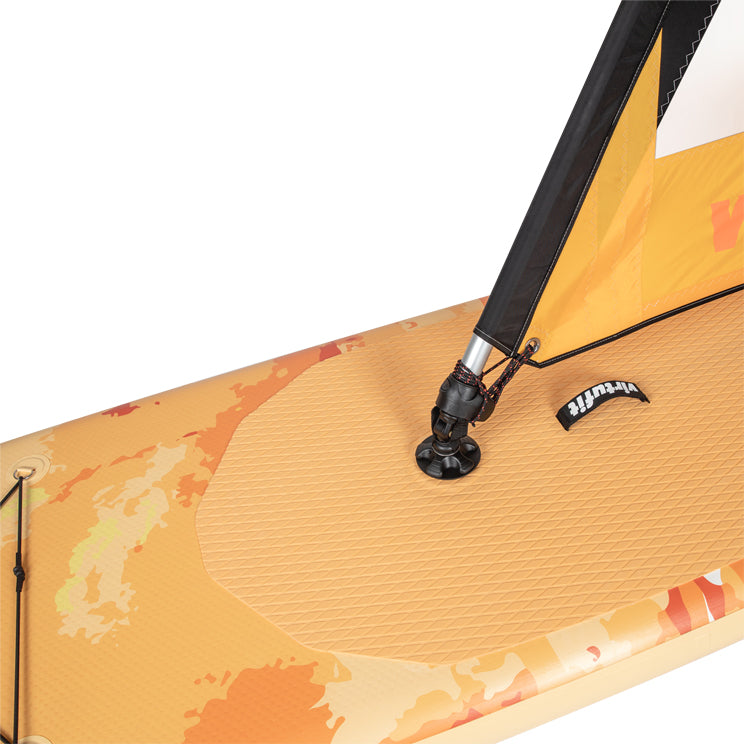 Virtufit Supboard Surfer 305 - Oranje - Inclusief Windzeil en accessoires - Afbeelding 12
