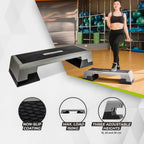 VirtuFit Professioneller Verstellbarer Aerobic Fitness Step/Stepper - Tweedekans