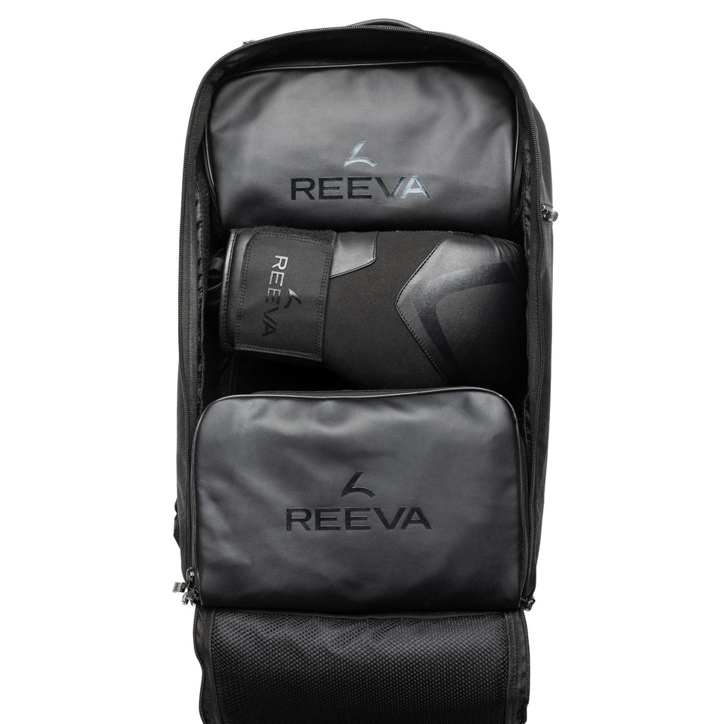 Reeva The Beast Gym Rugzak - Fitness Sporttas - 45L - Zwart - In gebruik
