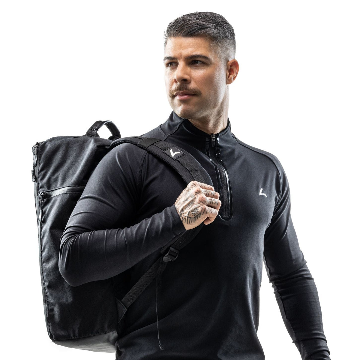Reeva The Beast Gym Rugzak - Fitness Sporttas - 45L - Zwart - Afbeelding 9
