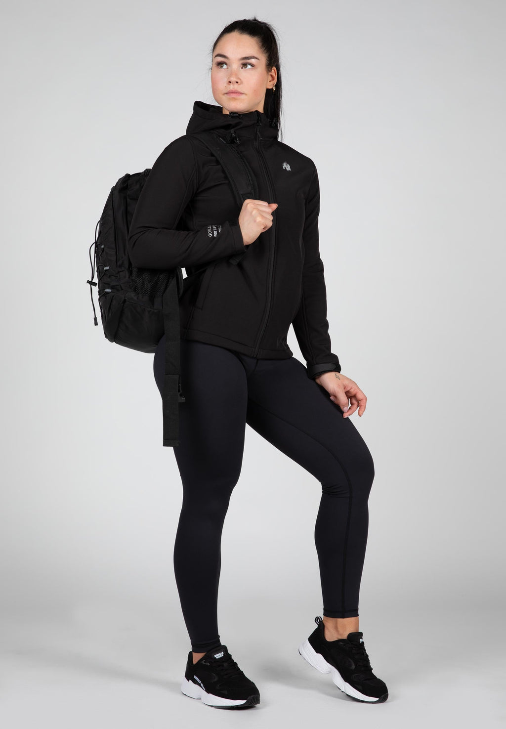 Gorilla Wear Mina Softshell Jas - Zwart - Afbeelding 8