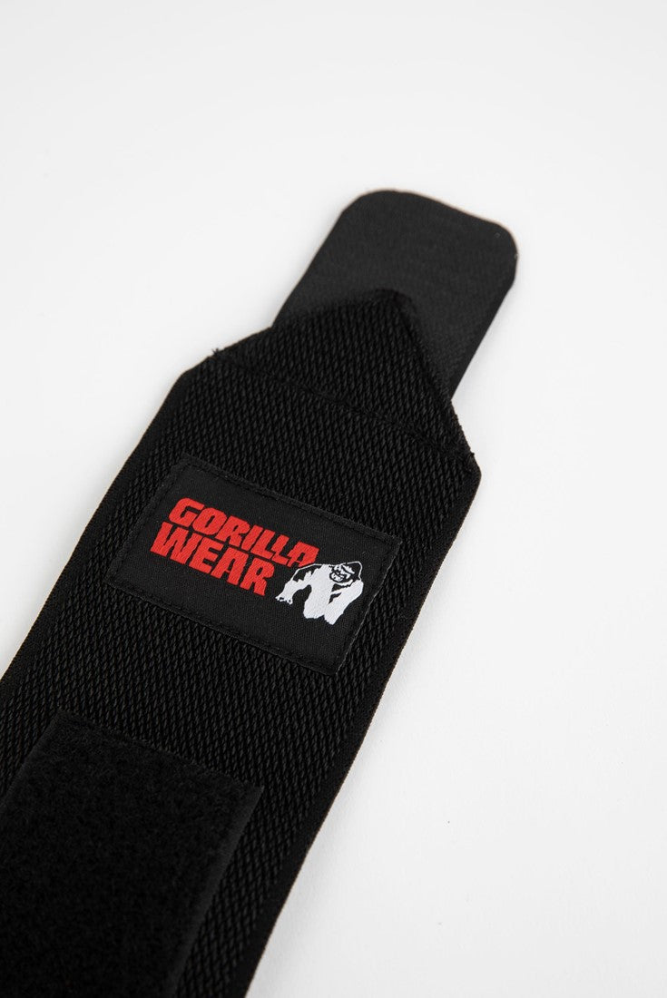 Gorilla Wear Ankle Wraps - Zwart - In gebruik