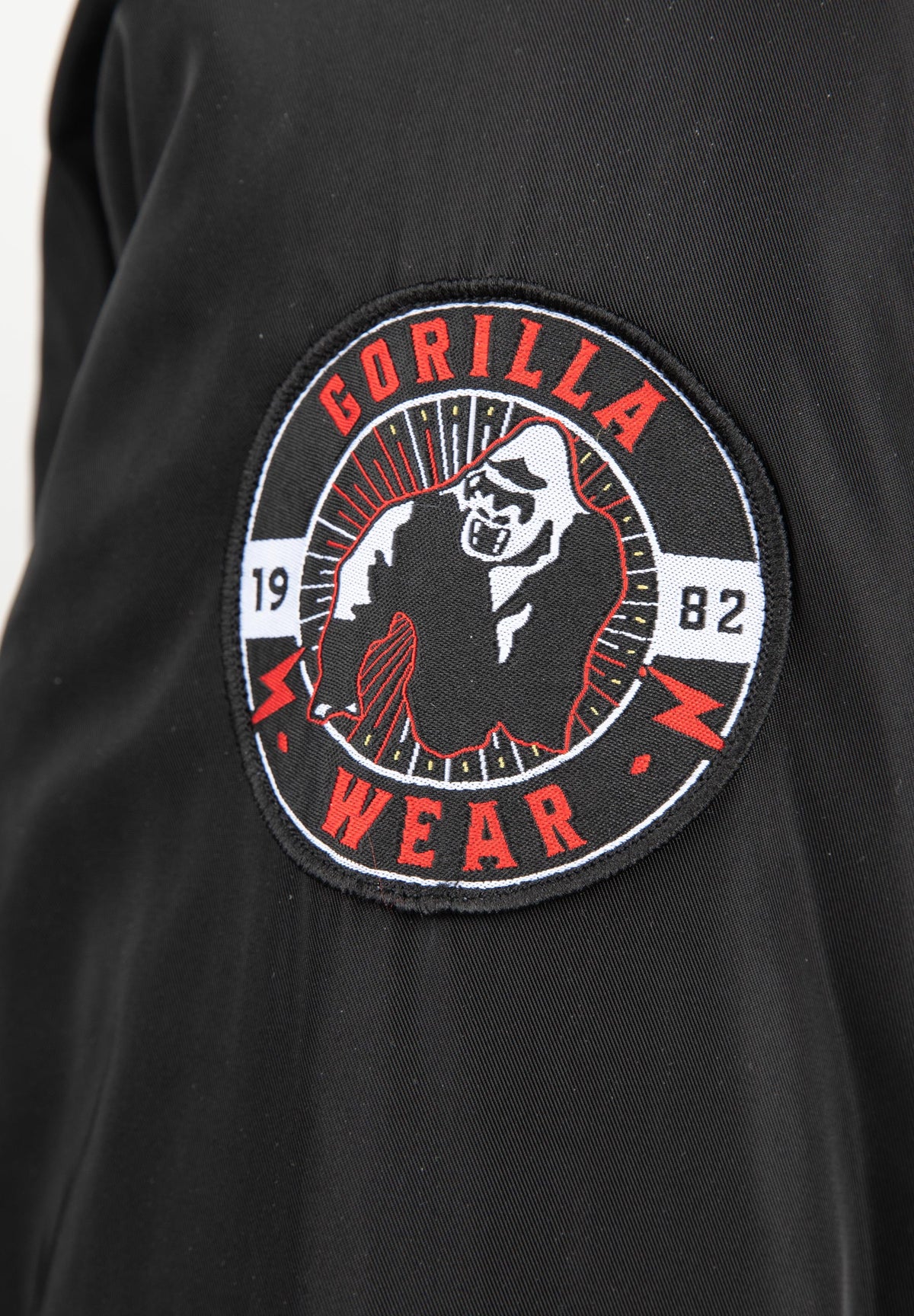 Gorilla Wear Covington Bomber Jacket - Zwart - Afbeelding 6