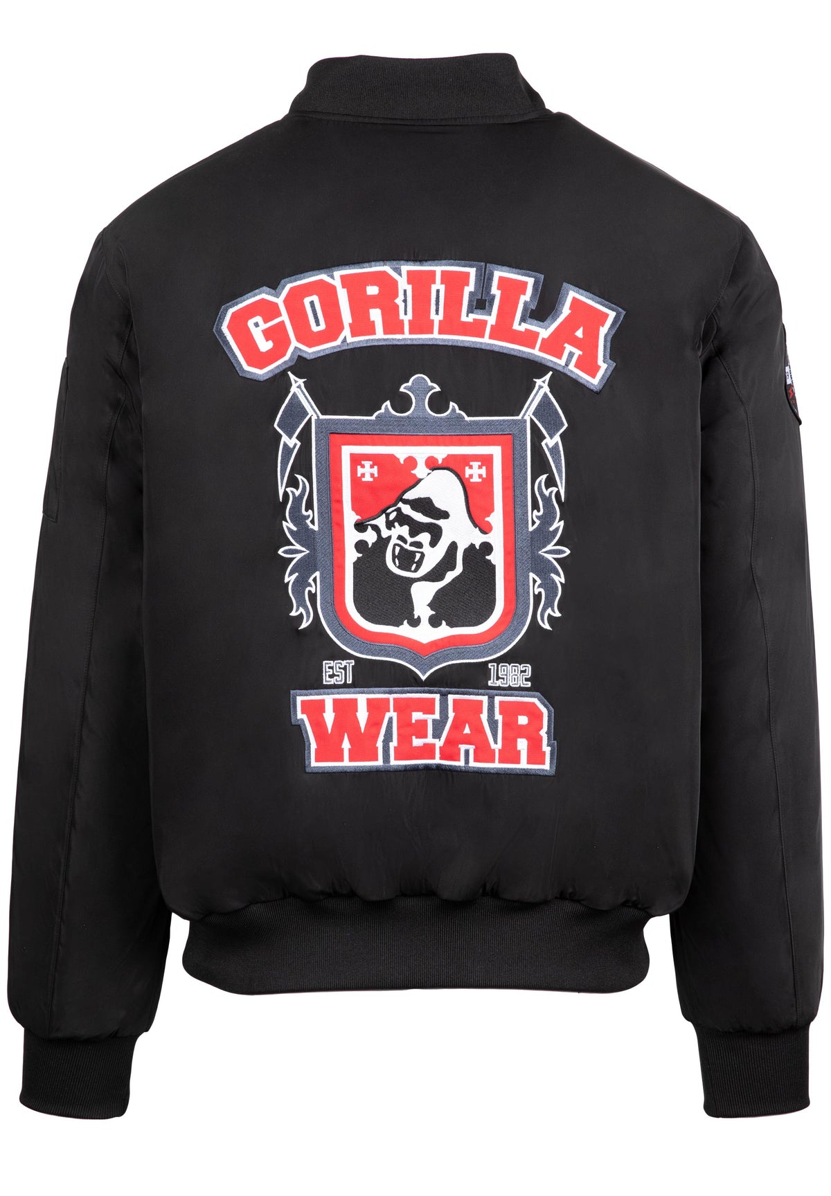 Gorilla Wear Covington Bomber Jacket - Zwart - Afbeelding 11