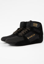 Gorilla Wear Gwear Pro High Tops Sportschoenen - Zwart/Goud - In gebruik
