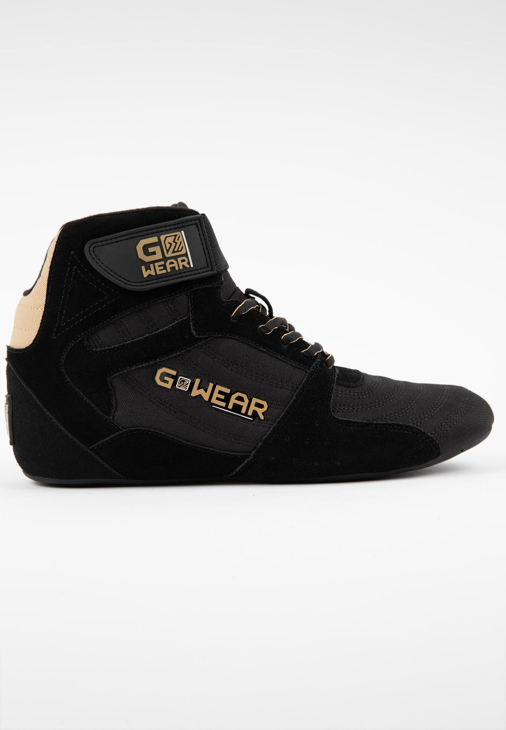 Gorilla Wear Gwear Pro High Tops Sportschoenen - Zwart/Goud - Afbeelding 8
