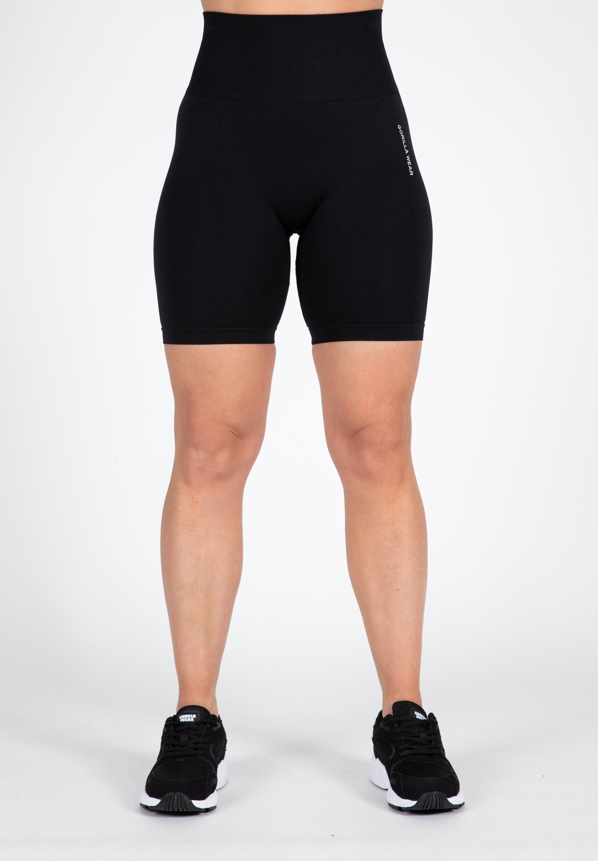 Gorilla Wear Quincy Seamless Cycling Shorts - Zwart - Afbeelding 6
