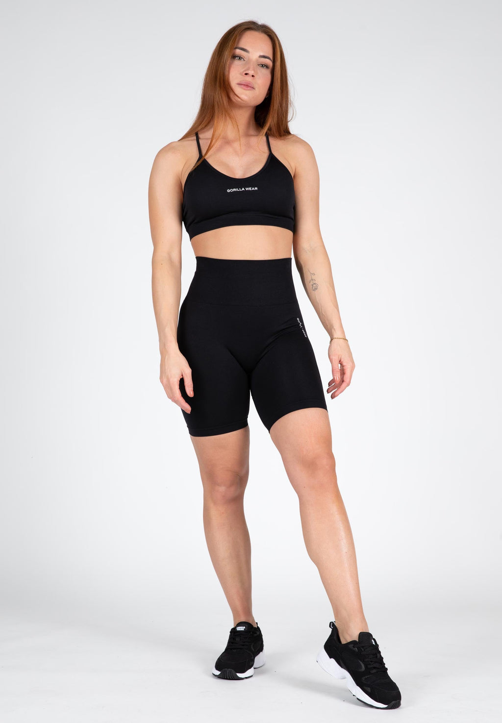 Gorilla Wear Quincy Seamless Cycling Shorts - Zwart - Afbeelding 7