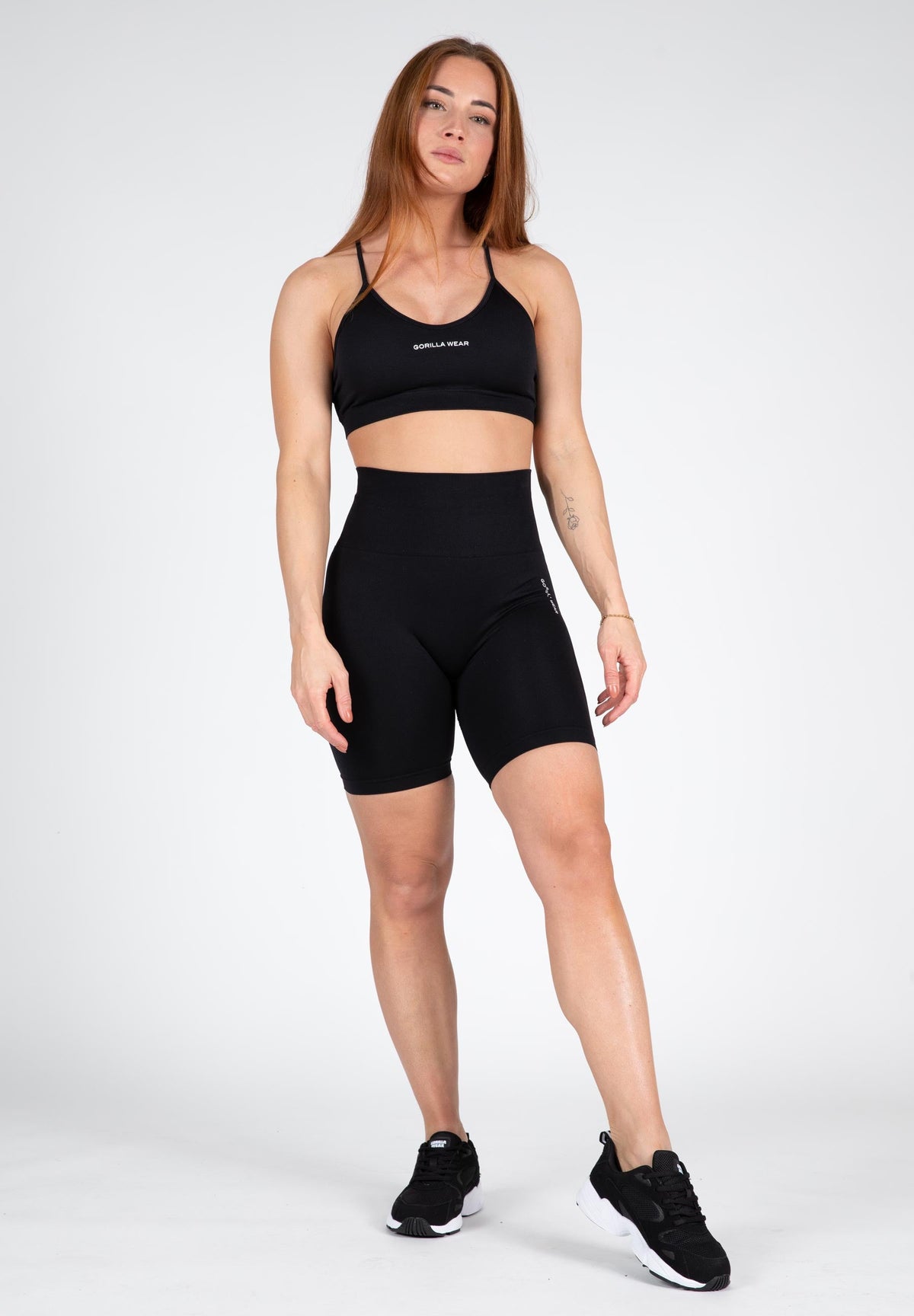 Gorilla Wear Quincy Seamless Cycling Shorts - Zwart - Afbeelding 7