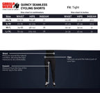 Gorilla Wear Quincy Seamless Cycling Shorts - Zwart - In gebruik