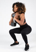 Gorilla Wear Quincy Seamless Sportbeha - Zwart - Afbeelding 7