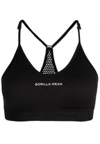 Gorilla Wear Quincy Seamless Sportbeha - Zwart - Afbeelding 9