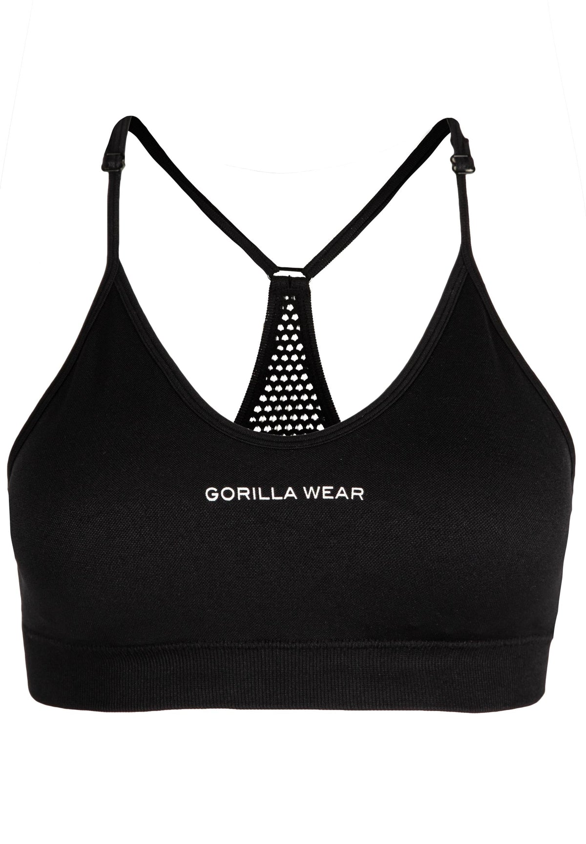 Gorilla Wear Quincy Seamless Sportbeha - Zwart - Afbeelding 9