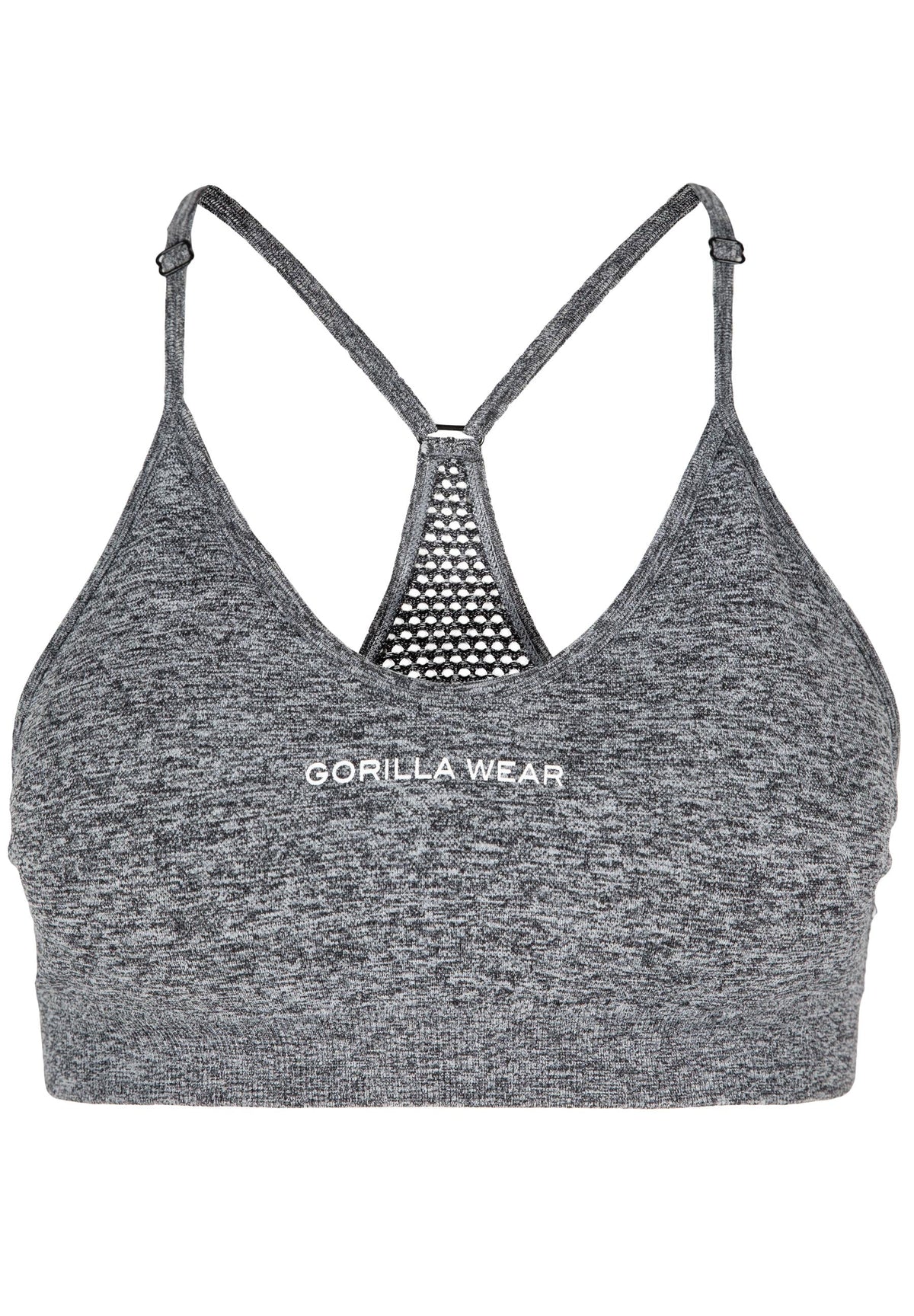 Gorilla Wear Quincy Seamless Sportbeha - Grijs - Afbeelding 6