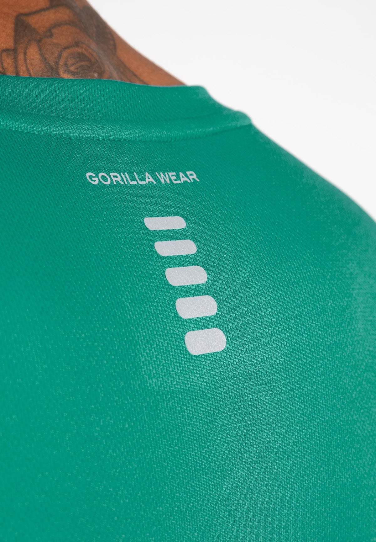Gorilla Wear Easton T-shirt - Groen/Wit - Afbeelding 5