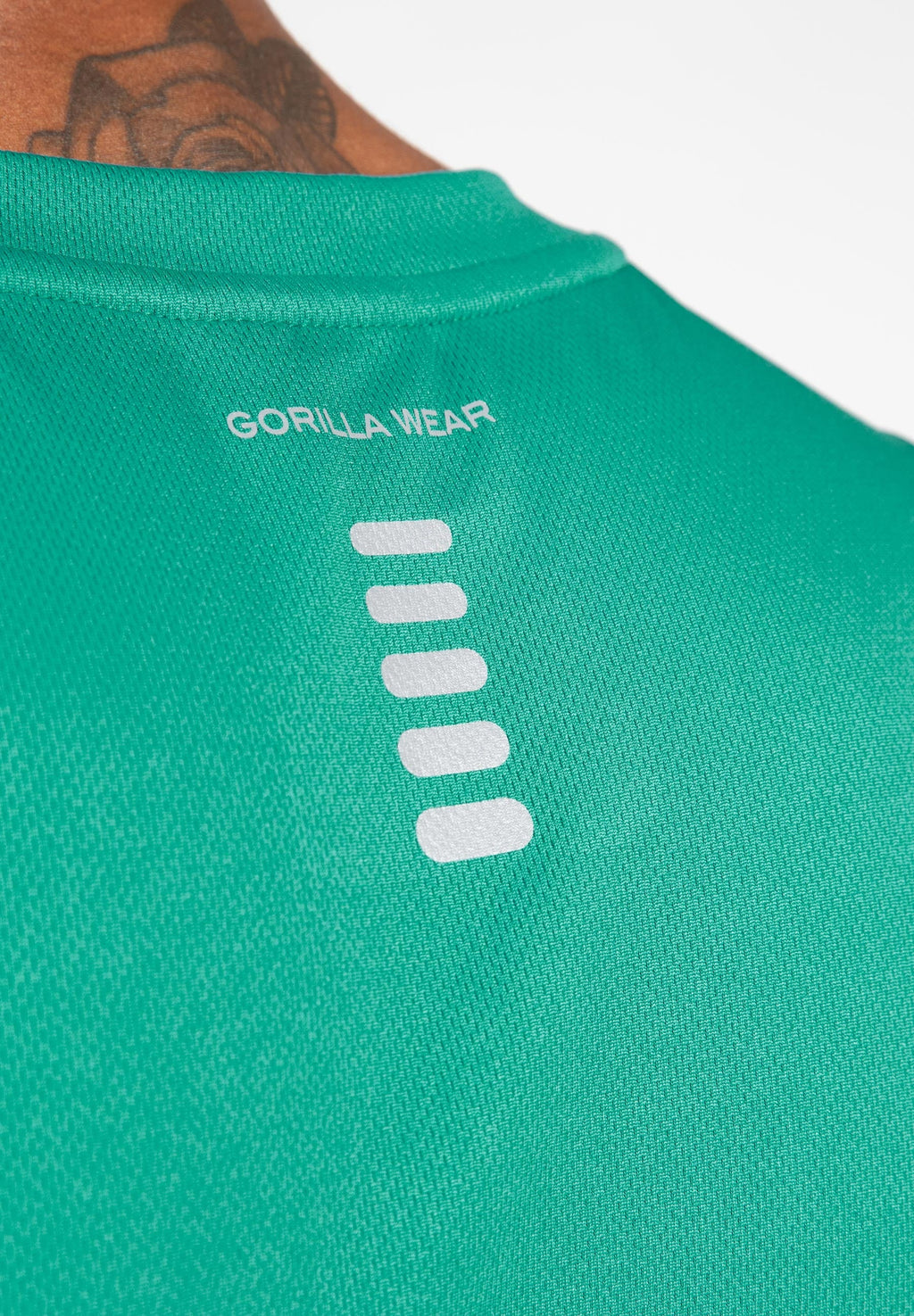 Gorilla Wear Easton Tank Top - Groen/Wit - Afbeelding 5