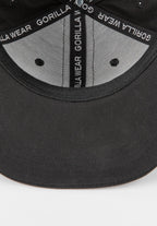 Gorilla Wear Malone Snapback Cap - Pet - Zwart - Afbeelding 5