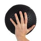 VirtuFit Slam Ball - Fitness Bal - 3 kg - Zwart - Aanzicht
