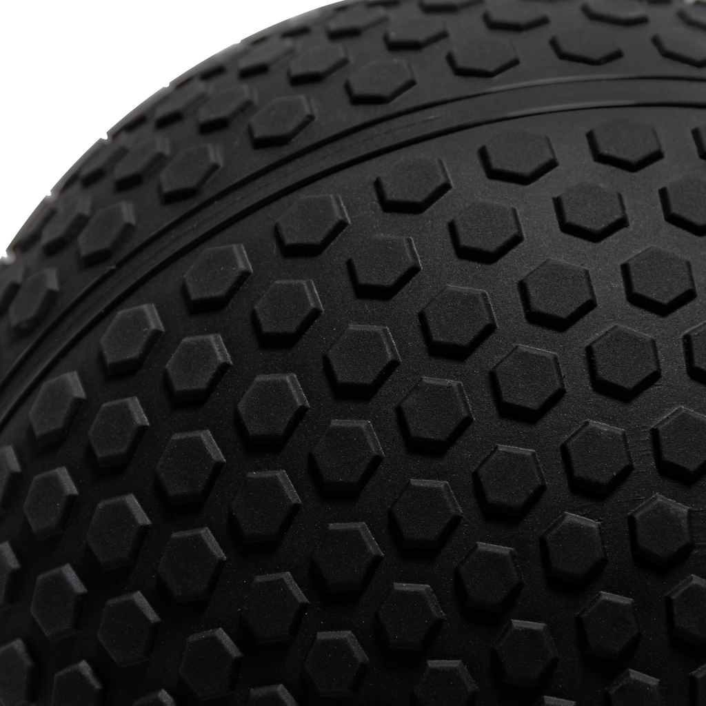 VirtuFit Slam Ball - Fitness Bal - 12 kg - Zwart - Detail