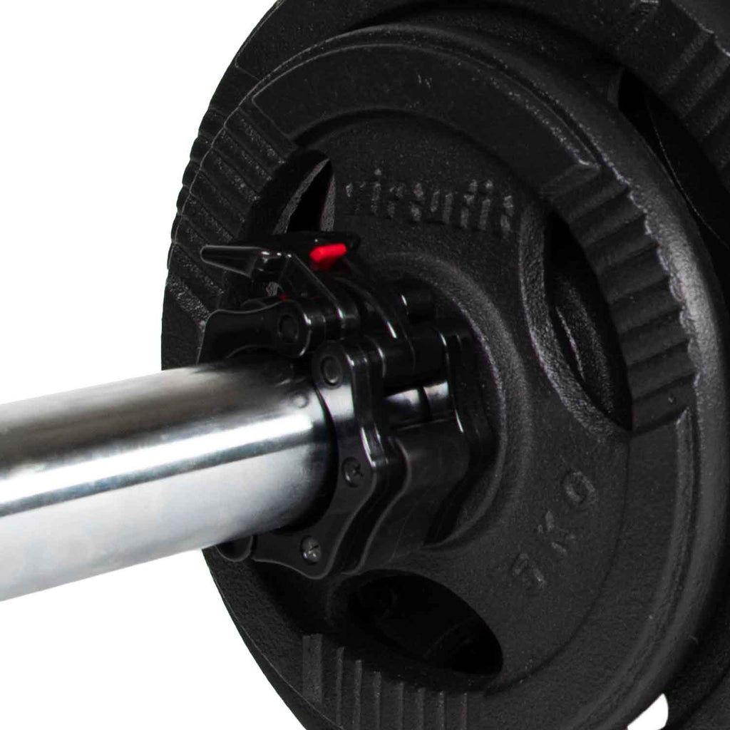 VirtuFit Lock Jaw Collar - Olympische Halterstangsluiters - 50 mm - In gebruik