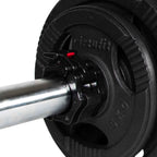 VirtuFit Lock Jaw Collar - Olympische Halterstangsluiters - 50 mm - In gebruik